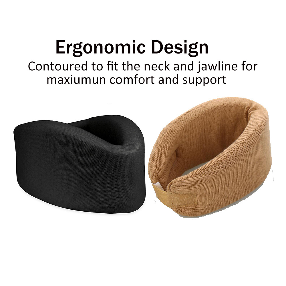 Adjustable Neck Brace Support Soft Foam Cervical Collar Shoulder Pain Relief NCW