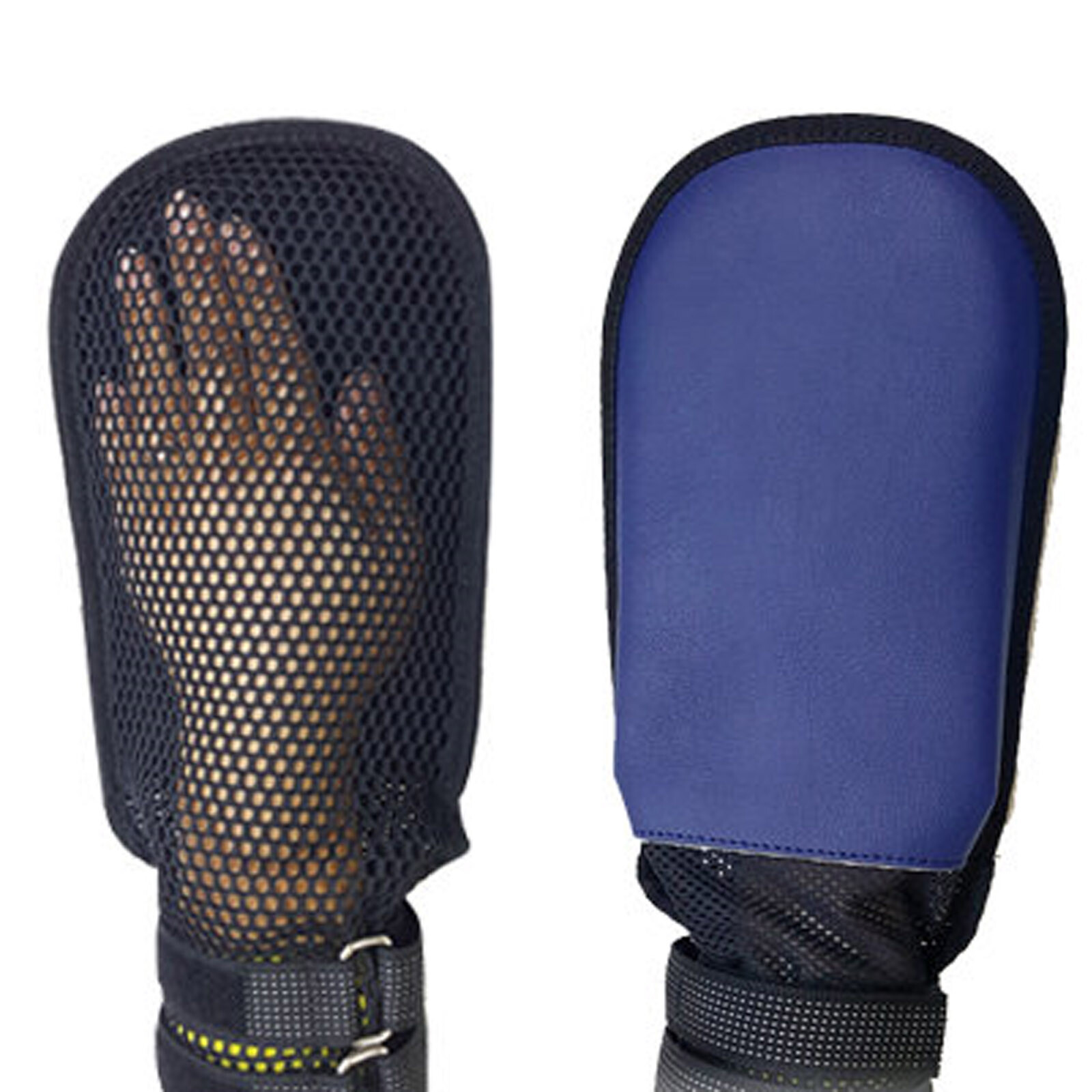 Dementia Safety Restraint Gloves Hand Control Mitts Finger Protectors Breathable