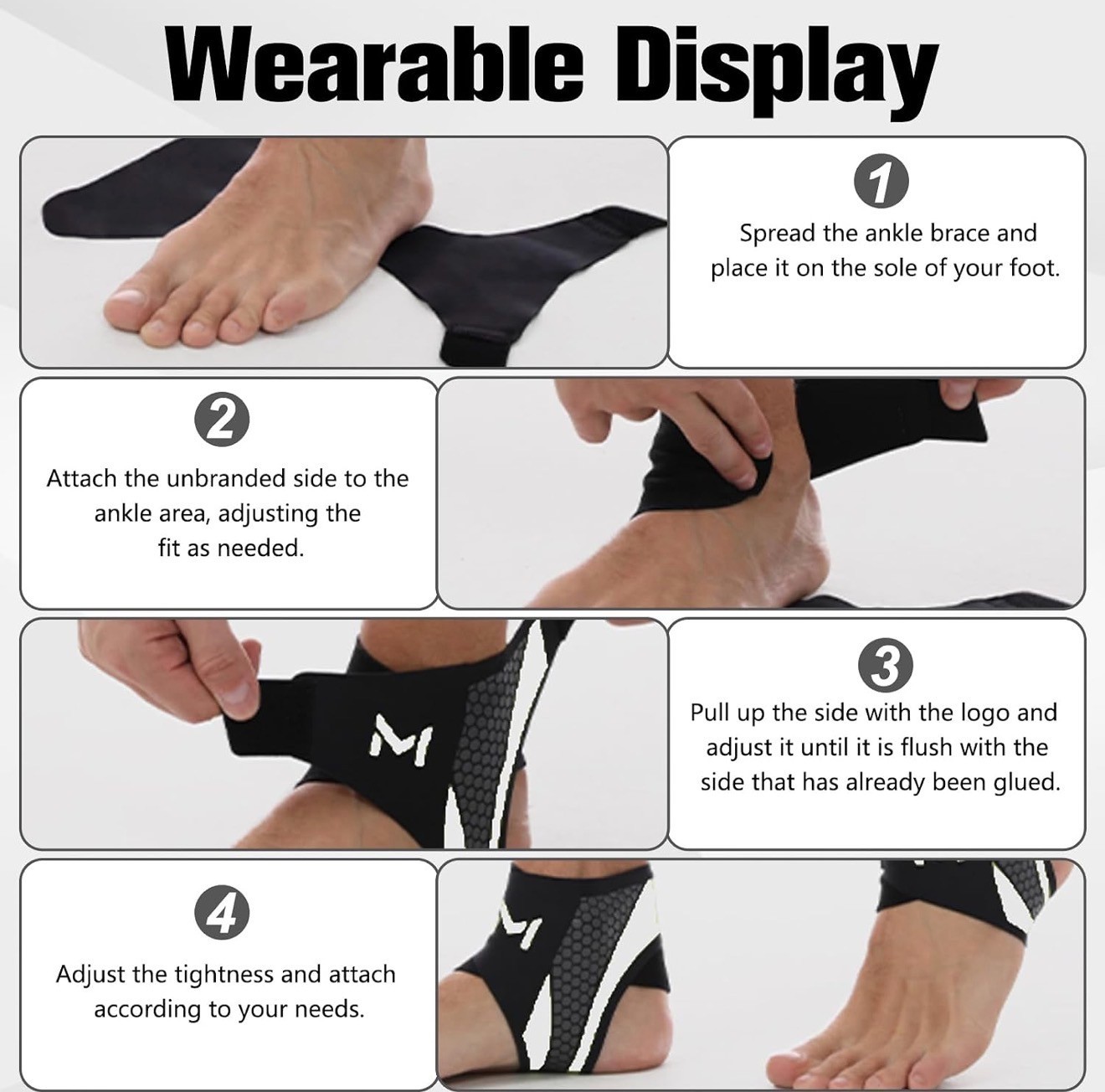 2pcs Ankle all around protection Sport protective Gear