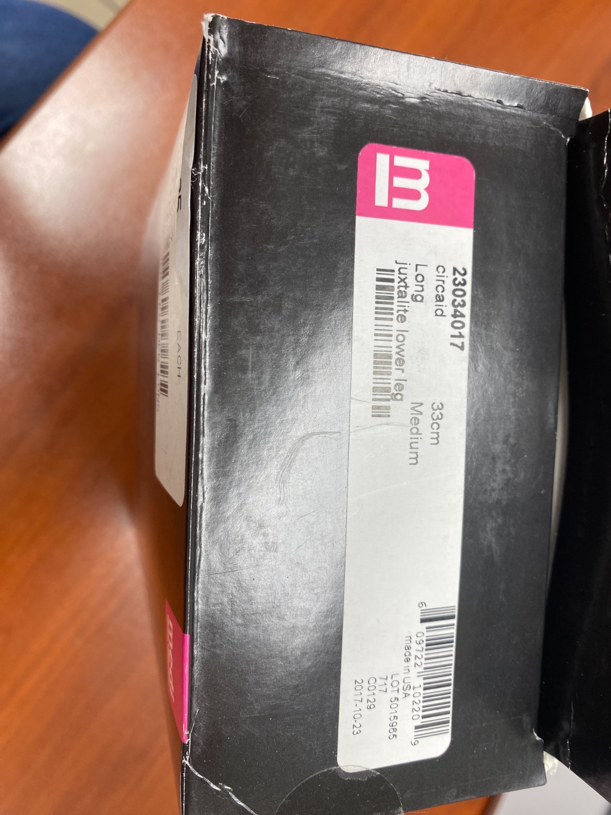 Medi Circaid juxtafit lower leg inelastic compression system