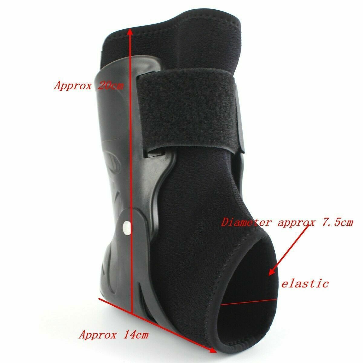 Ankle Hinged Support Brace Foot Guard Sprain Injury Pain Stabilizer Wrap Protect