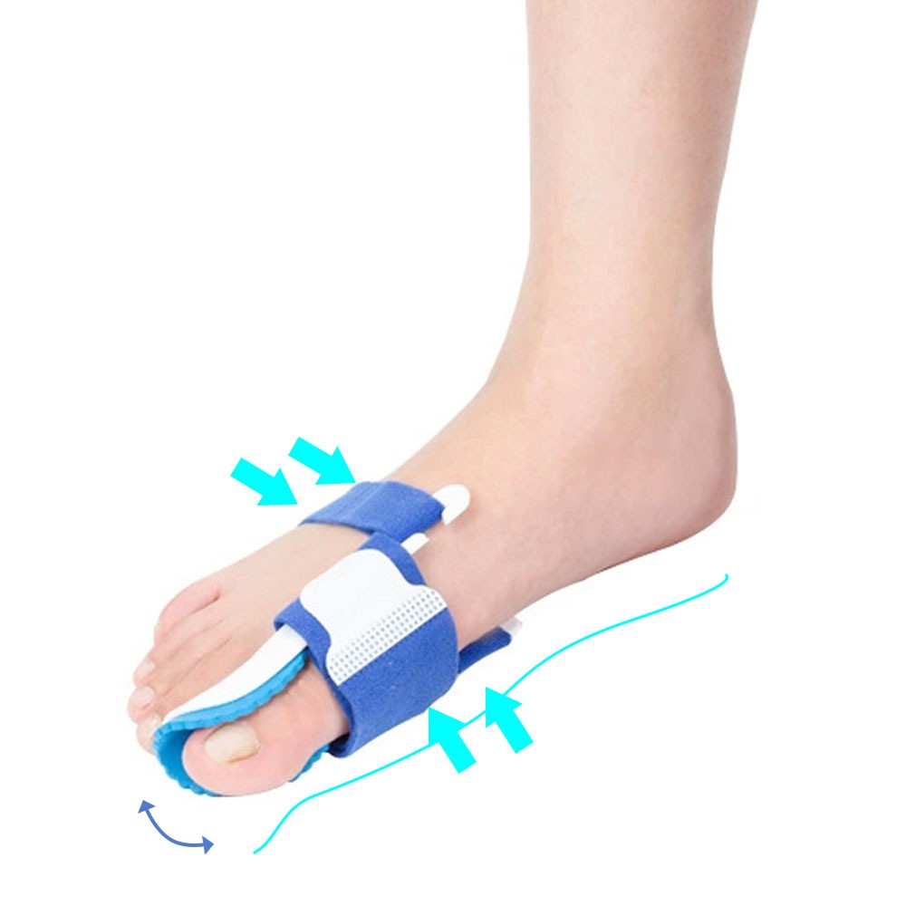 2PCS Bunion Corrector Splint Hallux Valgus Orthopedic Brace Big Toe Straightener