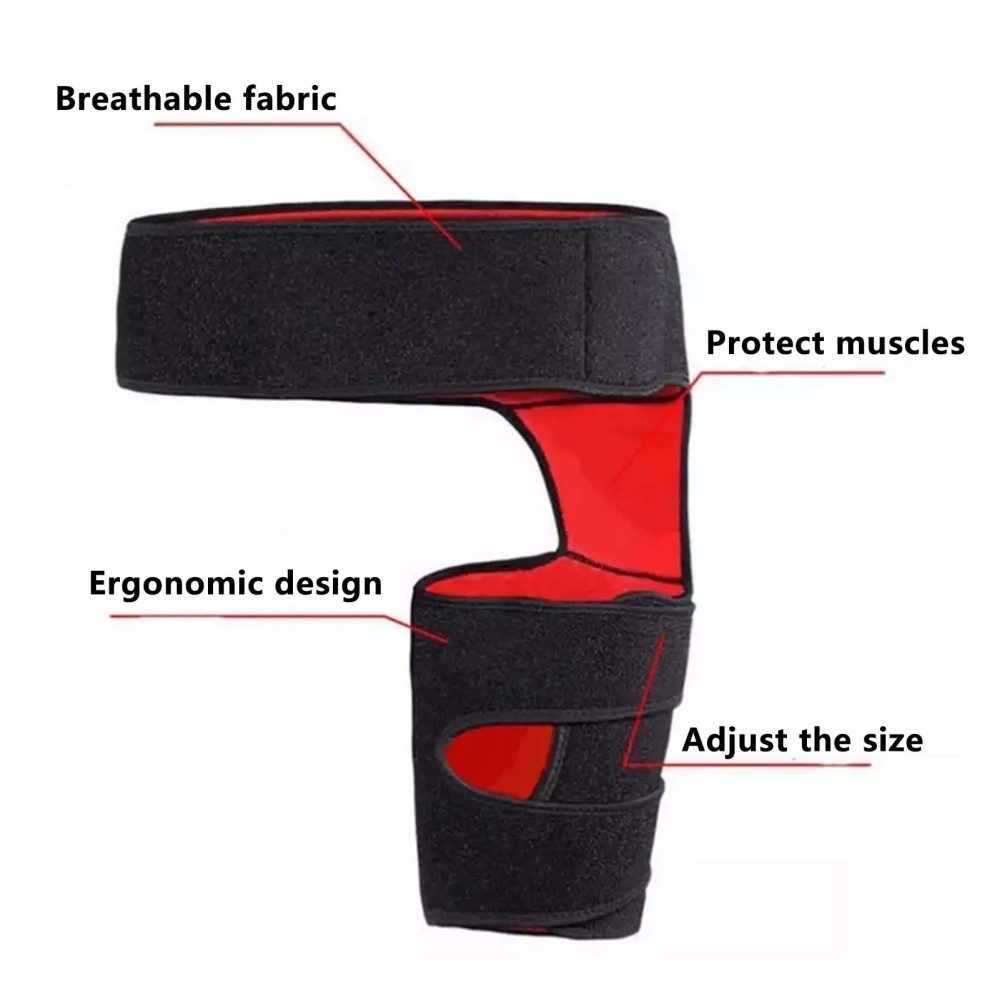 Hip Brace Compression Groin Support for Sciatica Pain Relief Recovery Men Women