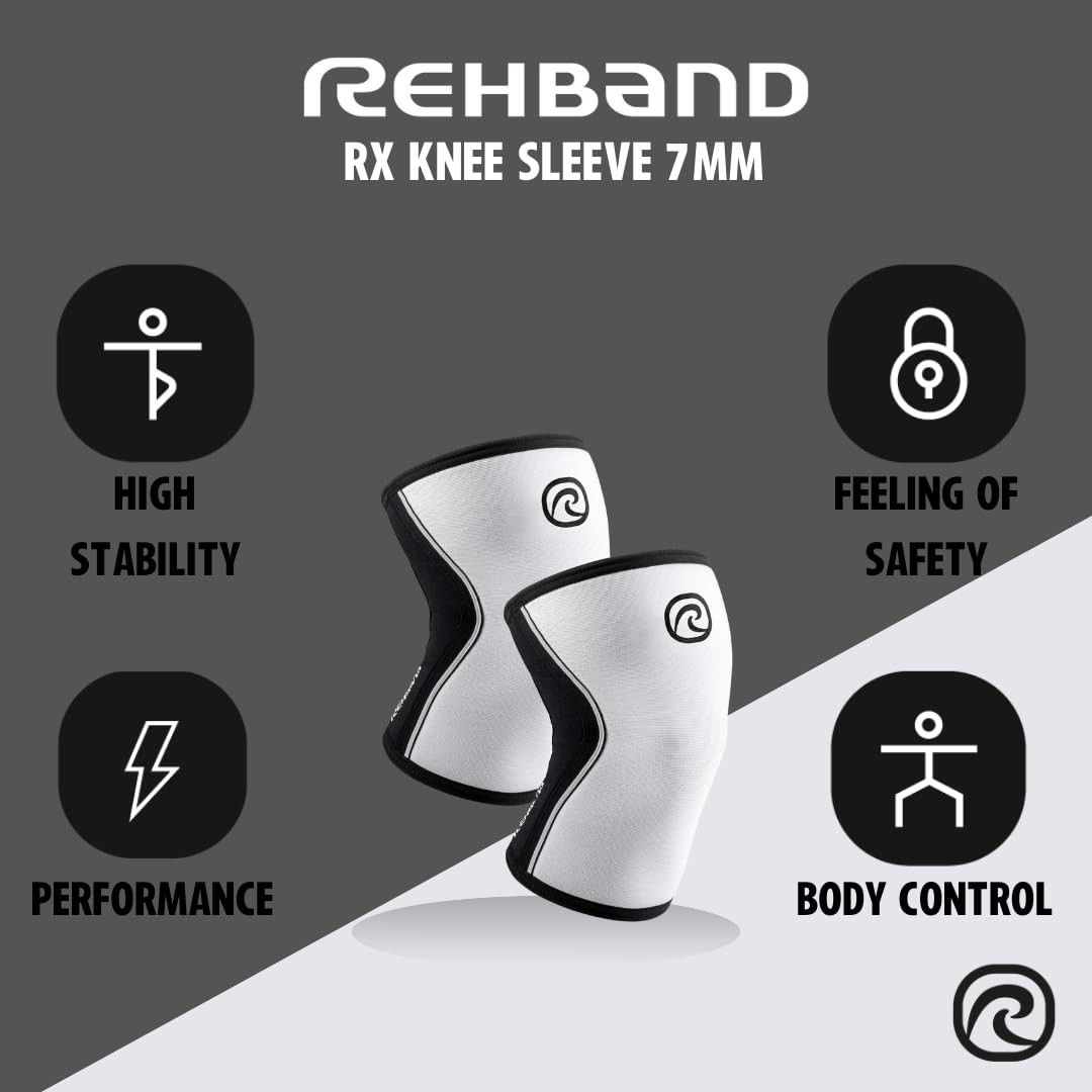 Rehband Rx Knee Support For – 7Mm Neoprene Knee Sleeve Knee Sleeve For
