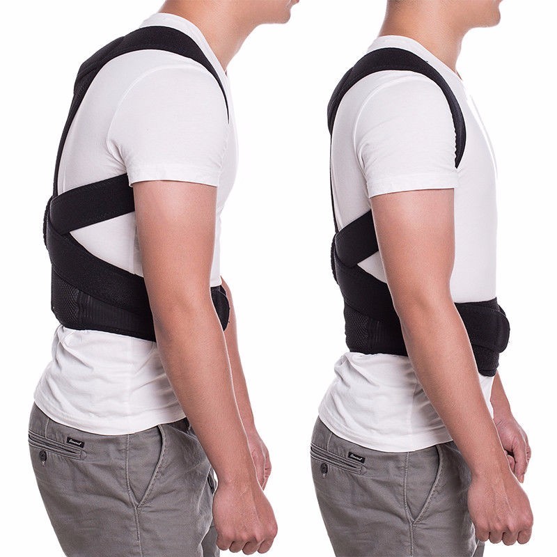 Chest Support Belt Back Shoulder Posture Corrector Therapy Humpback Brace Vest