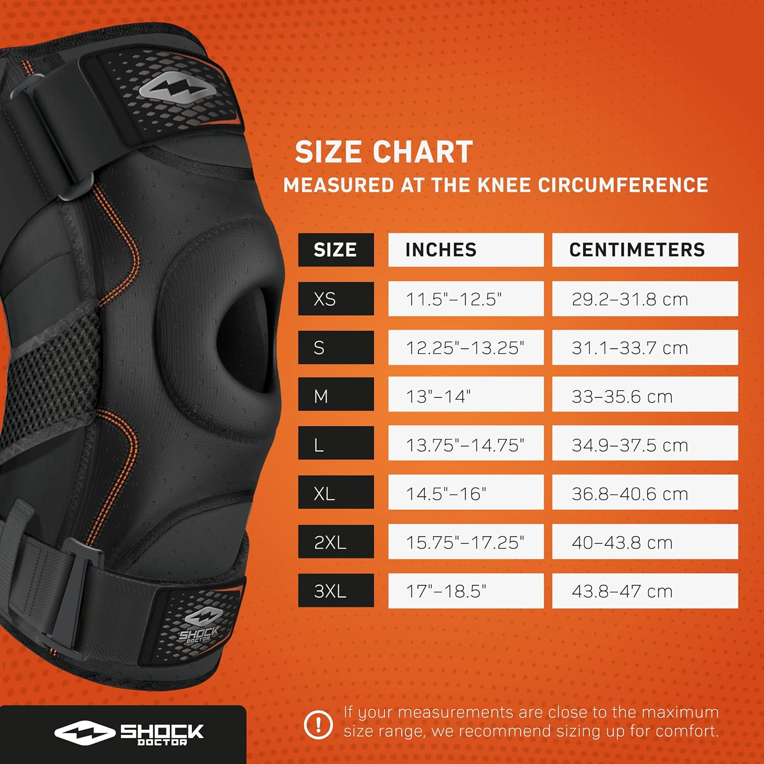 872 Knee Brace, Knee Support for Stability, ACL/PCL Injuries, Patella Support, P