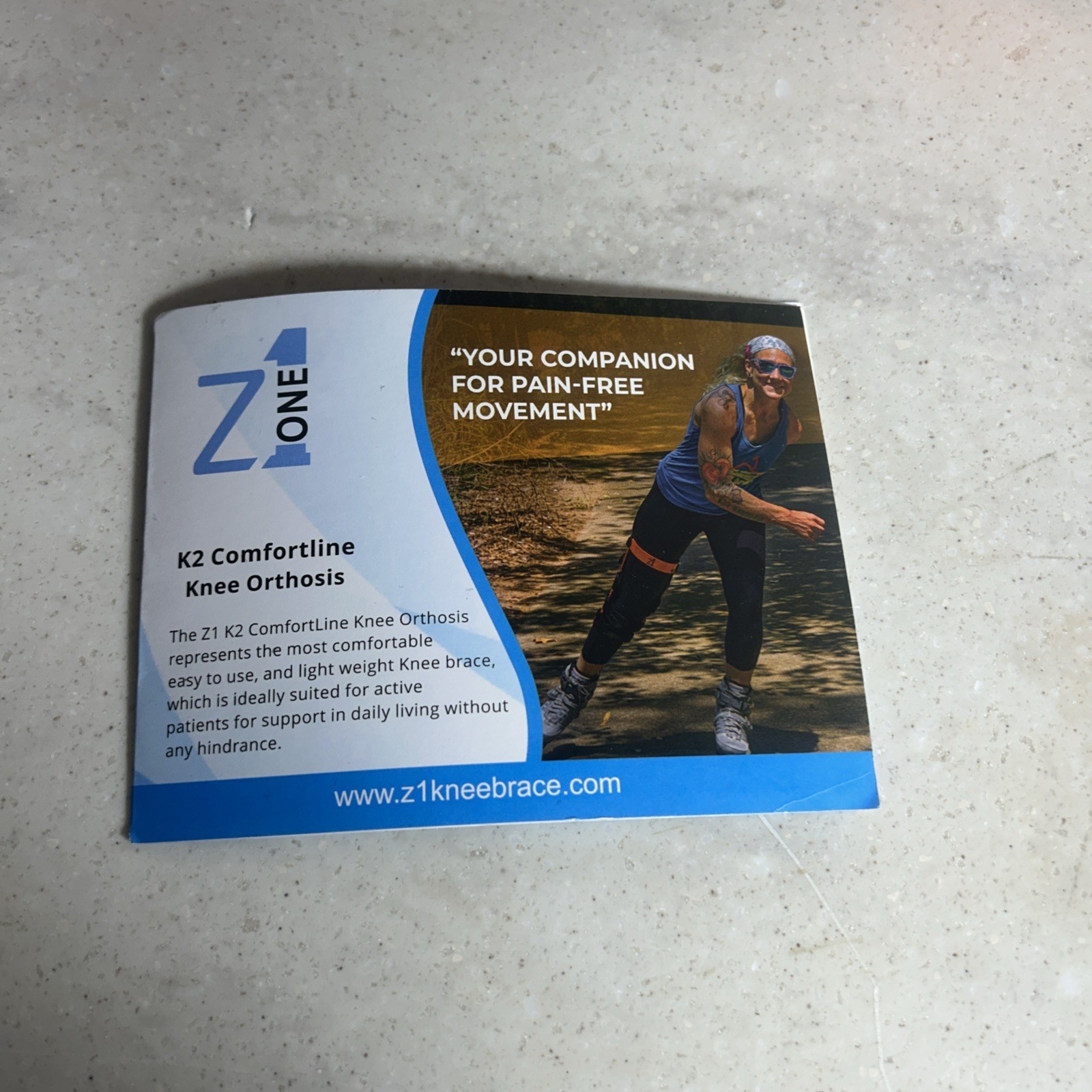 Z1 K2 knee brace