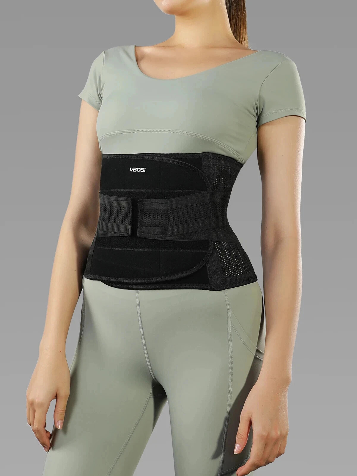 1 Piece Adjustable Unisex Lower Back Support Waist Trainer Tummy Band