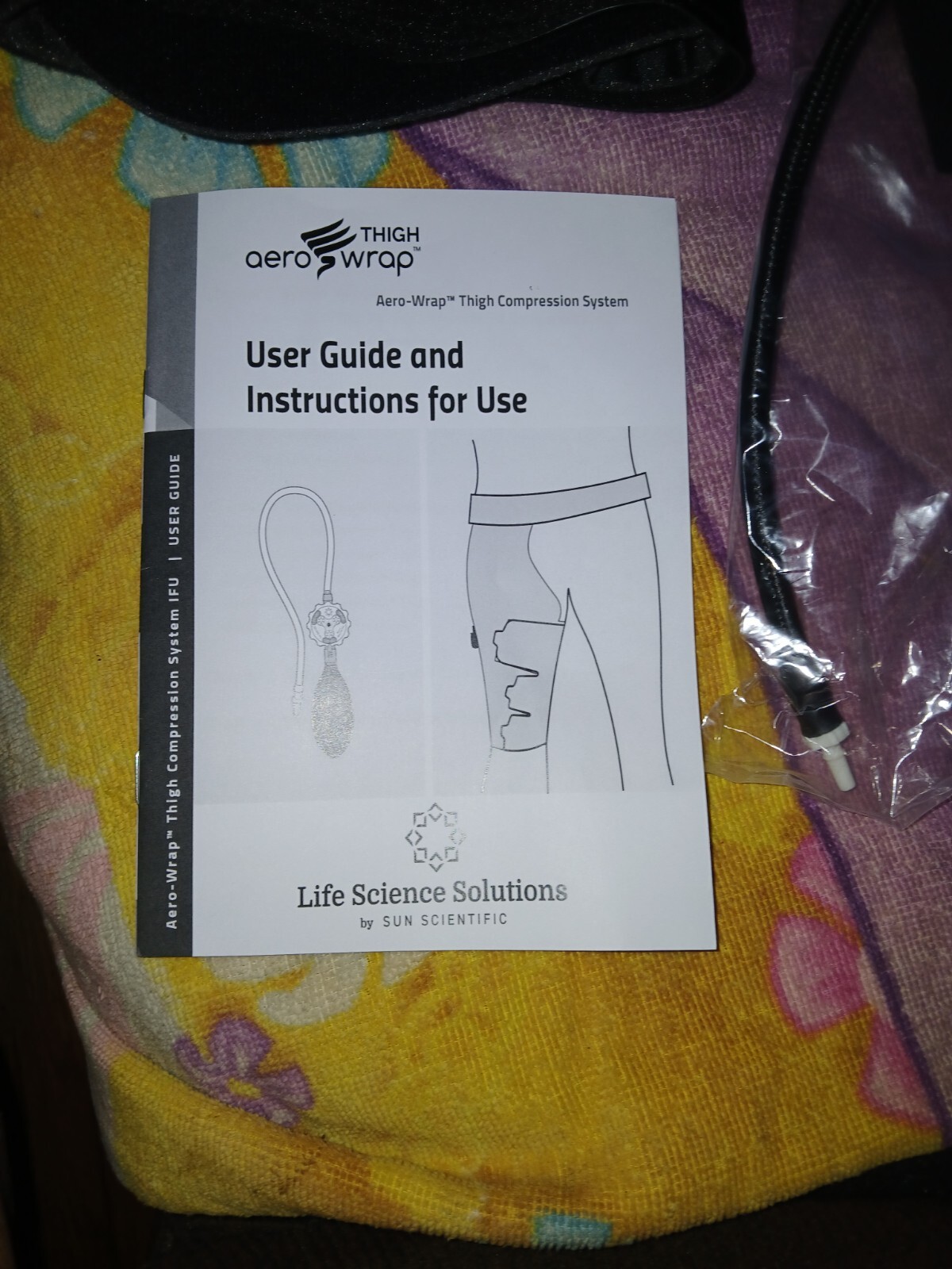 Sun Scientific Aero-Wrap Thigh Compression System – Medium-large Right.Brand New