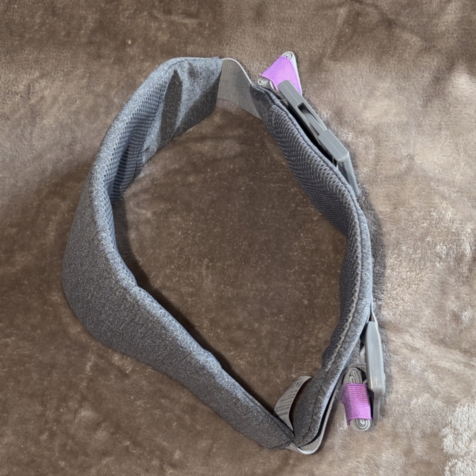 Frida C-Section Recovery Band Adjustable Abdominal & Rib Support Gray Purple