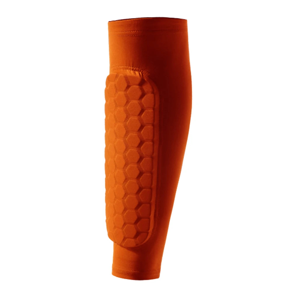 Outdoor Sports Soccer Shin Guard Pads Honeycomb Running Leg Calf Protective Gear