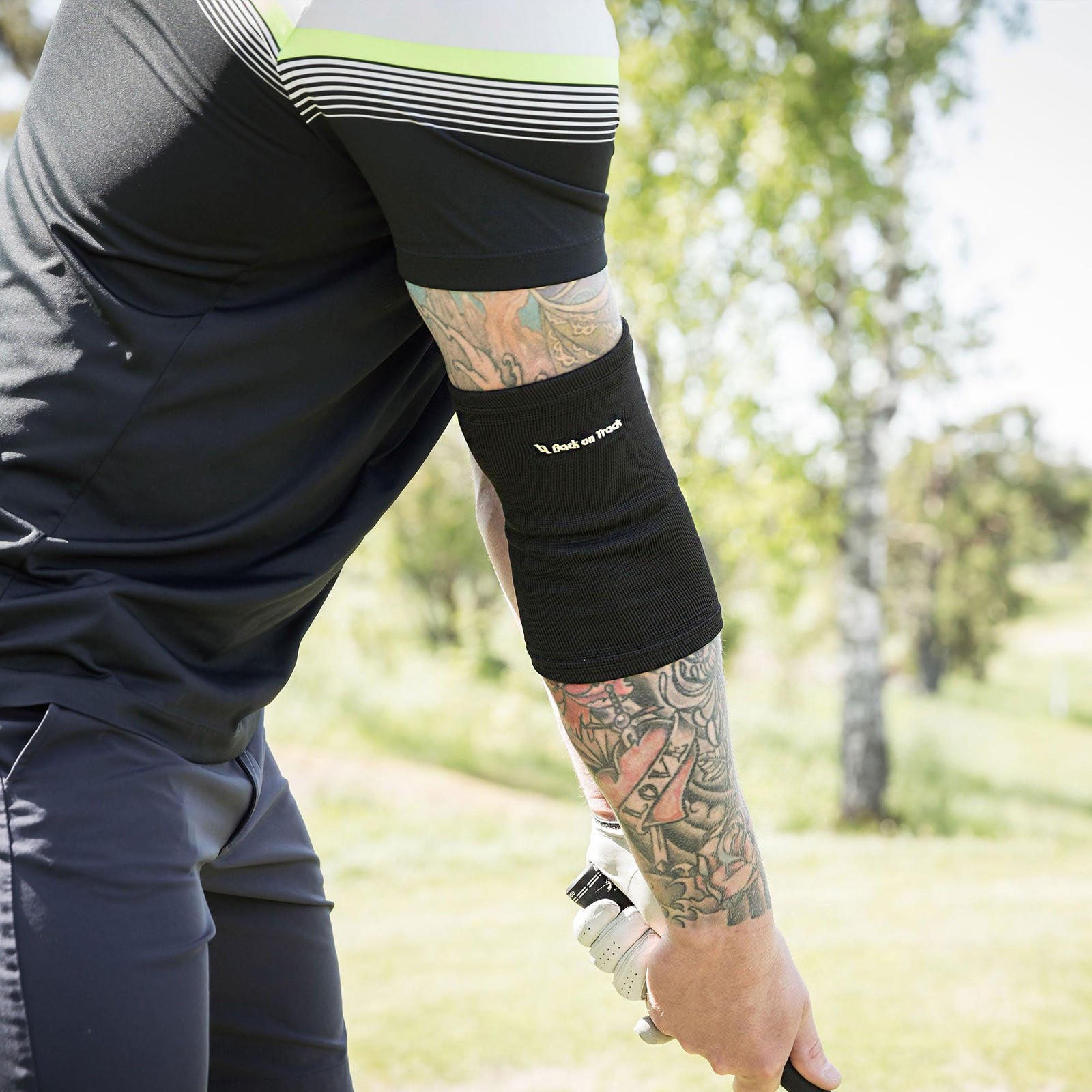 Back on Track Classic Elbow Brace 1200 Black X-Large