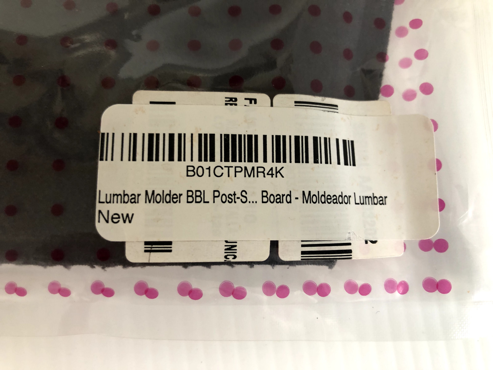 LUMBAR MOLDER BBL BACKBOARD AFTER FAJAS M&D NEW