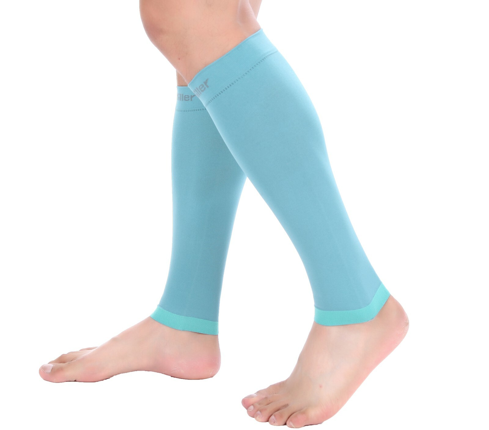 Doc Miller Leg Compression Stockings Calf 20-30MMHG Sleeves For Varicose Pain