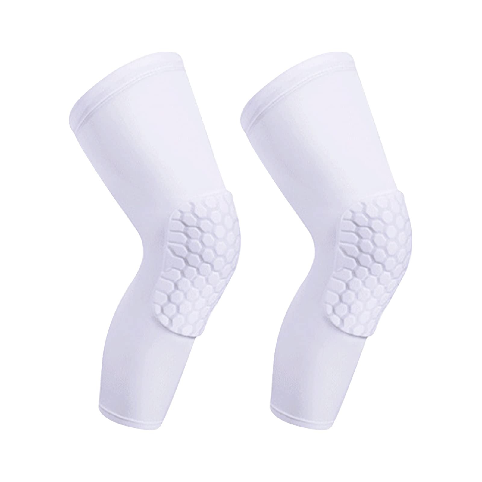 Compression Hex Knee Pads Leg Sleeve Anti Collision NonSlip Basketball Adult