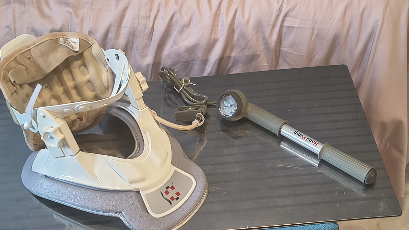 Makemate Neck Traction Device with 3 Power Traction + Airbag Support -NT300