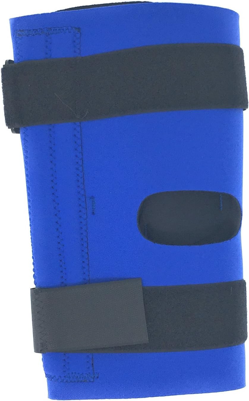 Champion/OTC Knee Stabilizer Wrap, Spiral Stays, Neoprene, Blue, 4X-Large