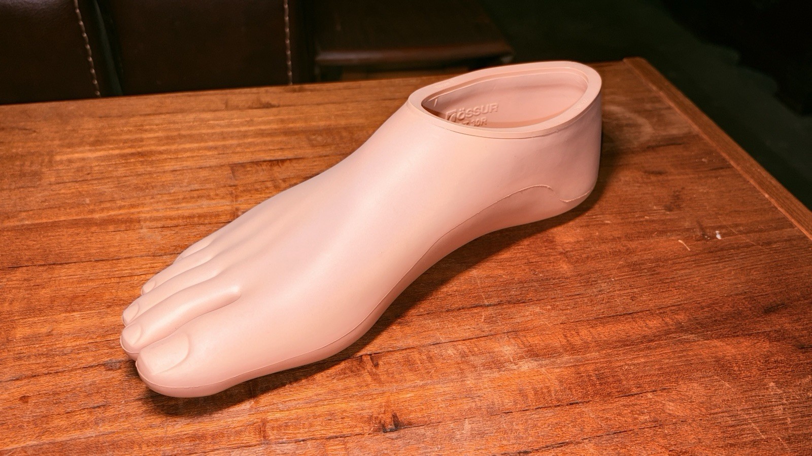 NEW Ossur FST Prosthetic Split Sandal Toe Foot Shell ~ 30cm Right Beige