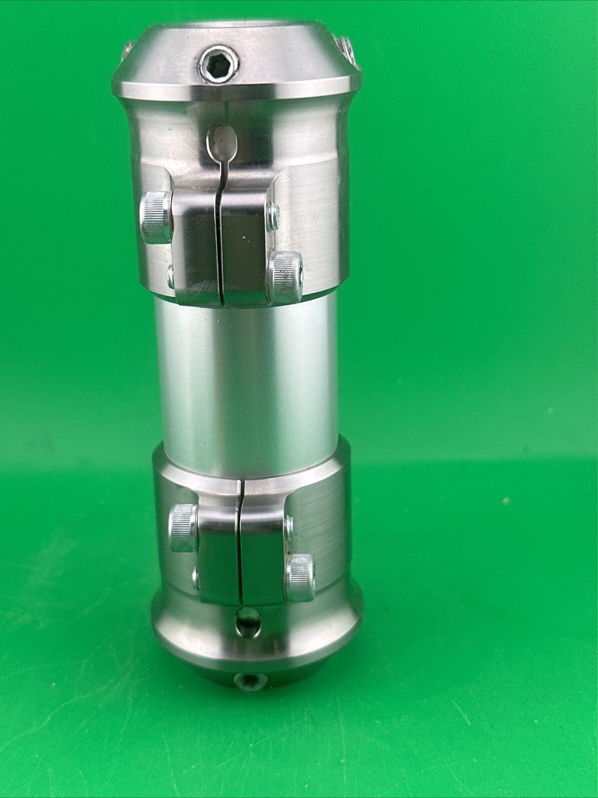 Bulldog TCA-402 Prosthetic Clamps W/ Pylon. Rare Large 40mm Diameter Parts.