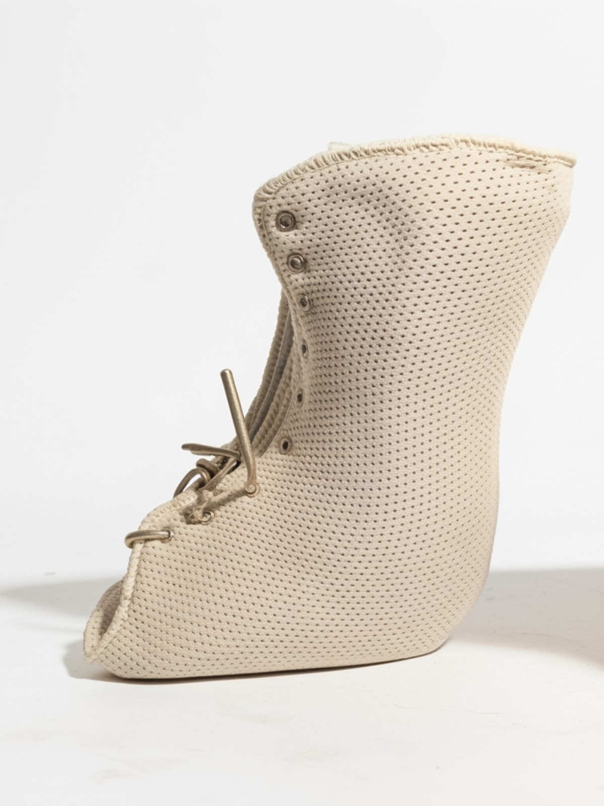 AZAFO Arizona AFO Lace-Up Ankle/Foot Orthosis Boot Beige Size S
