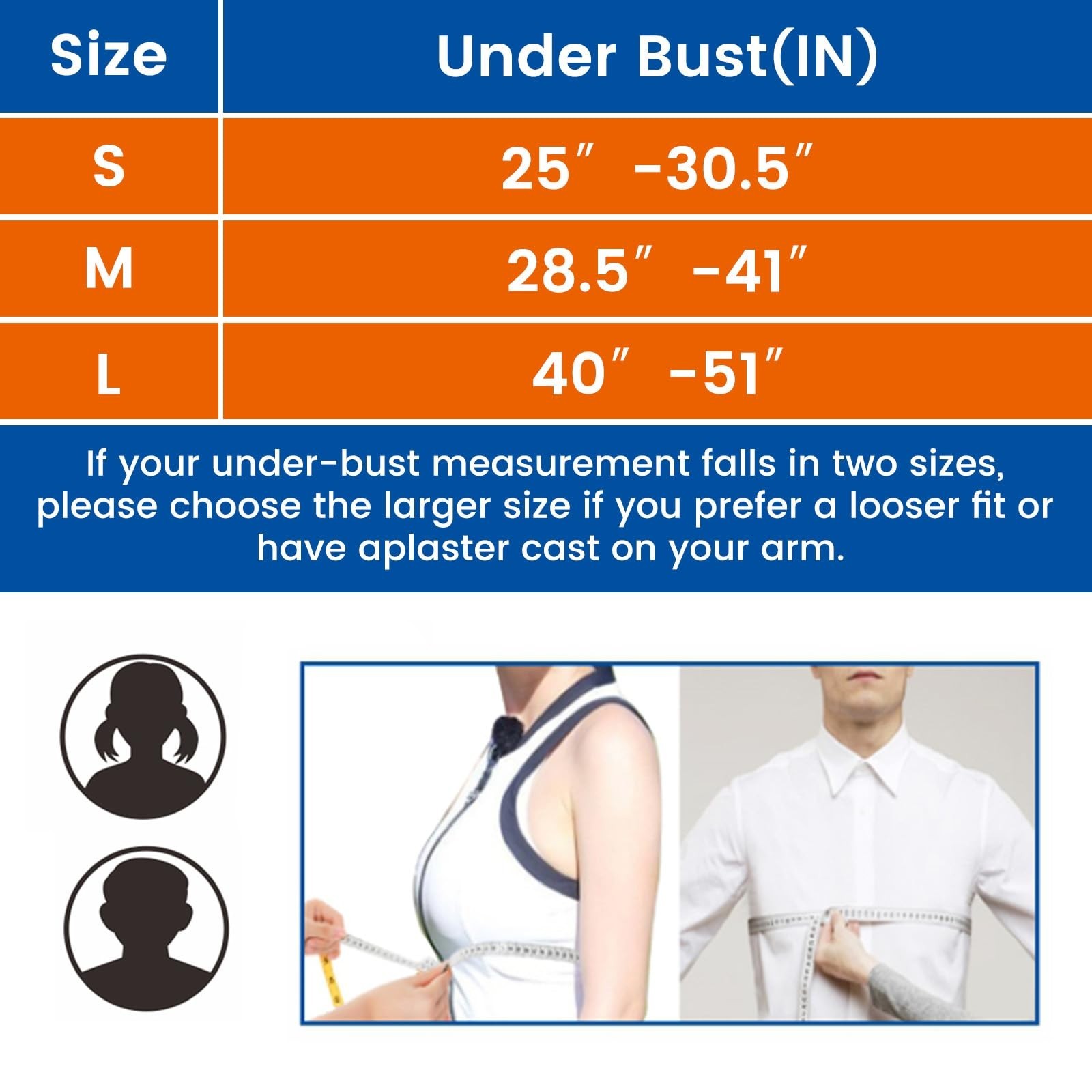 Arm Sling for Shoulder Injury with Waist Strap – Immobilizer Brace Support fo…