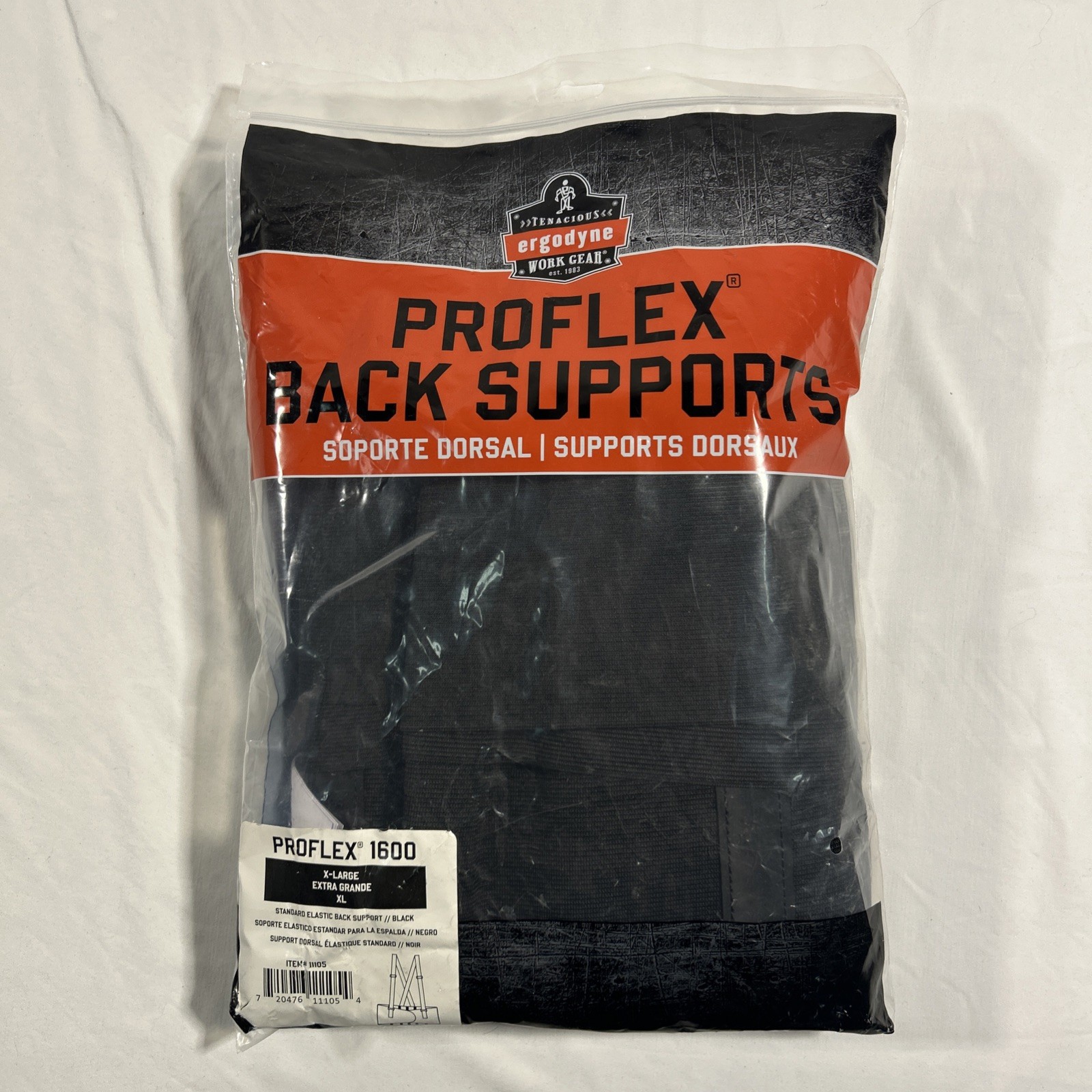 ProFlex 1600 Standard Elastic Back Support Brace Size XL