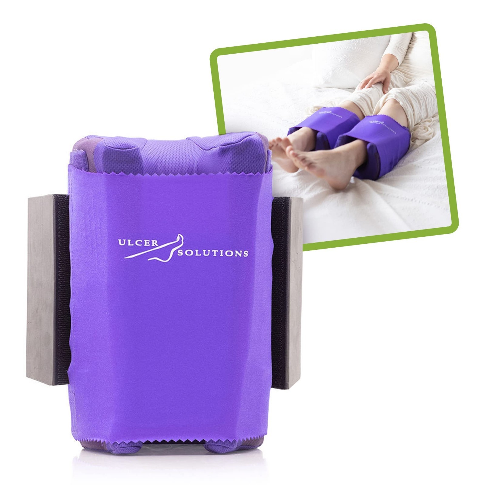 Heel Protector for Pressure Ulcers – Breathable Offloading Cushion, No-Strap Boo