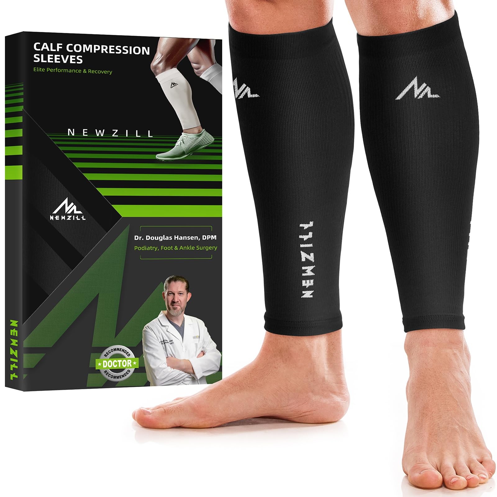 Compression Calf Sleeves (20-30mmHg) for Men & Women Perfect Option to Compre…