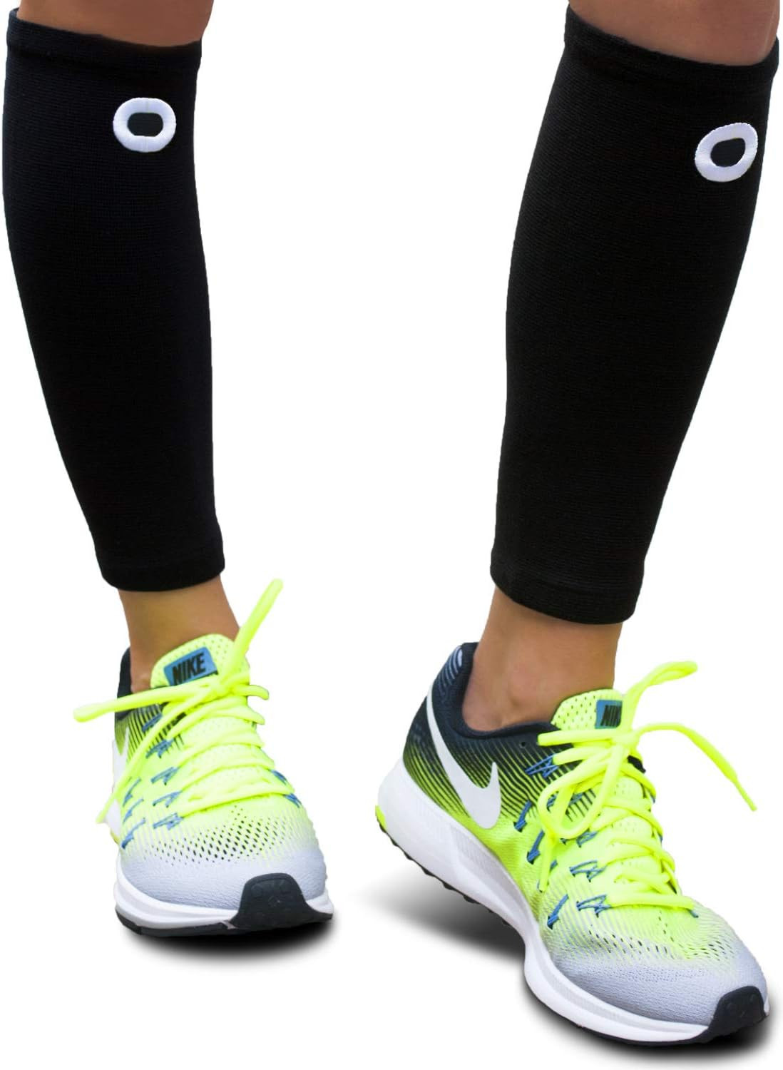 Calf Sleeves for Men & Women (Pair) – Instant Shin Splint Support, Leg Cramps, C