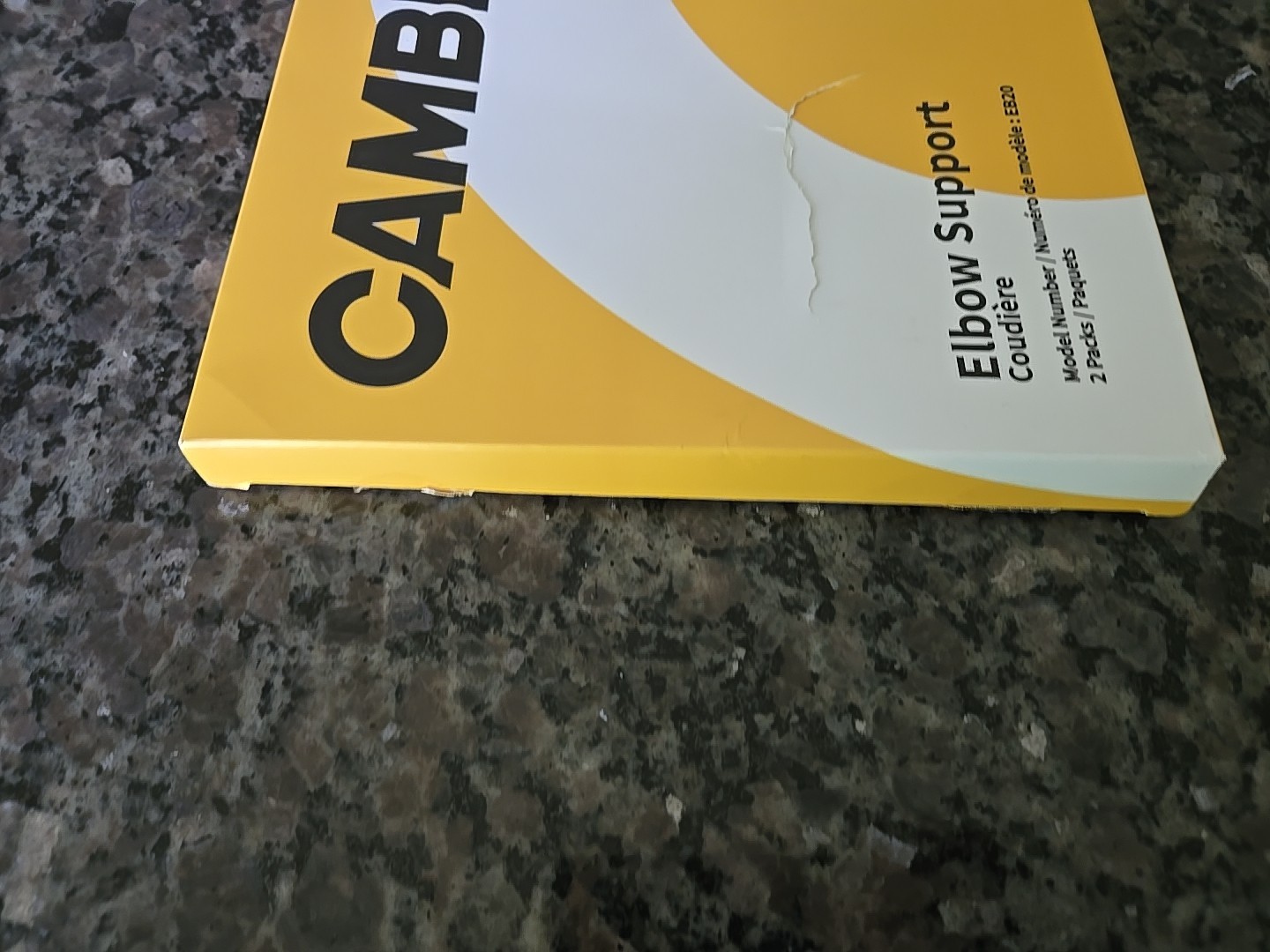 Cambivo Elbo Support 2 Pack SMALL black