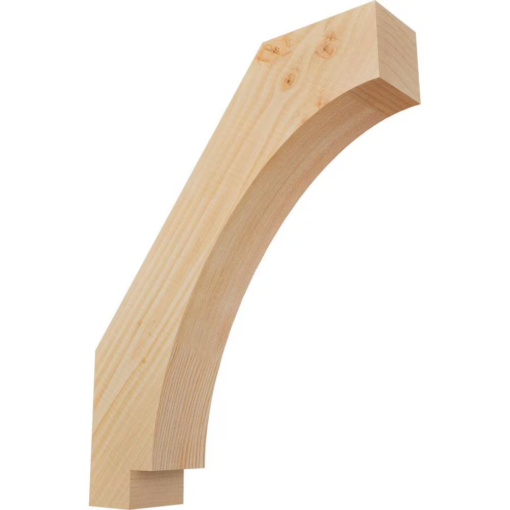 3 1/2″W X 16″D X 20″H Imperial Smooth Knee Brace, Douglas Fir