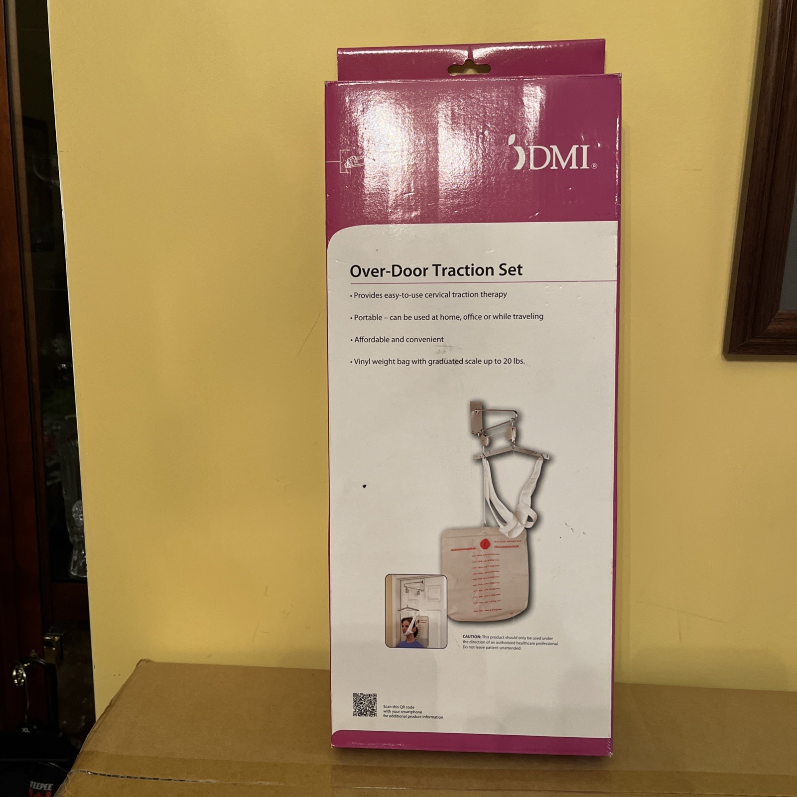 DMI Over Door Cervical Traction Set Therapy Orthopedic BRAND NEW