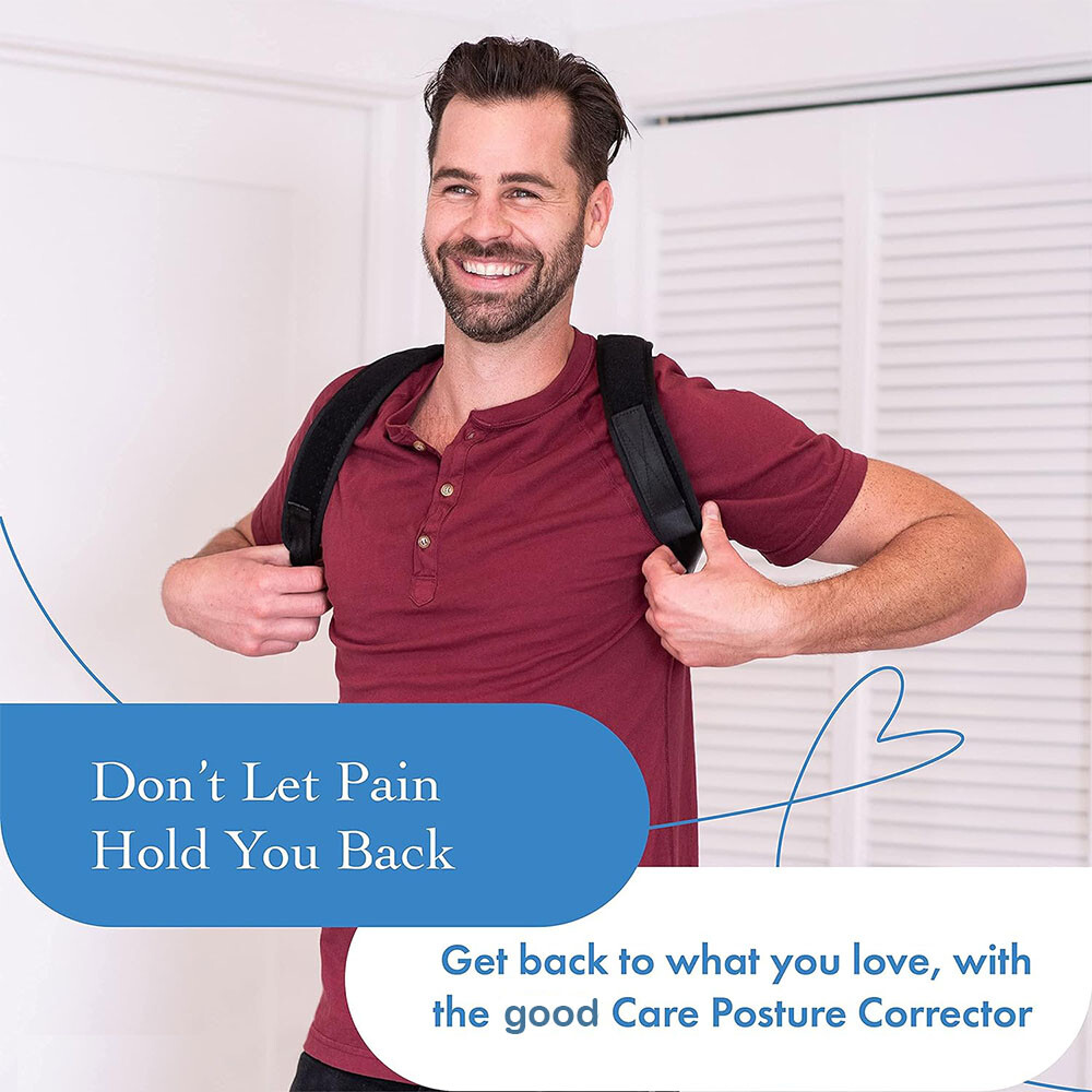 True Fit Posture Corrector Support Belt Adjustable Women Men Medical Clavicle US