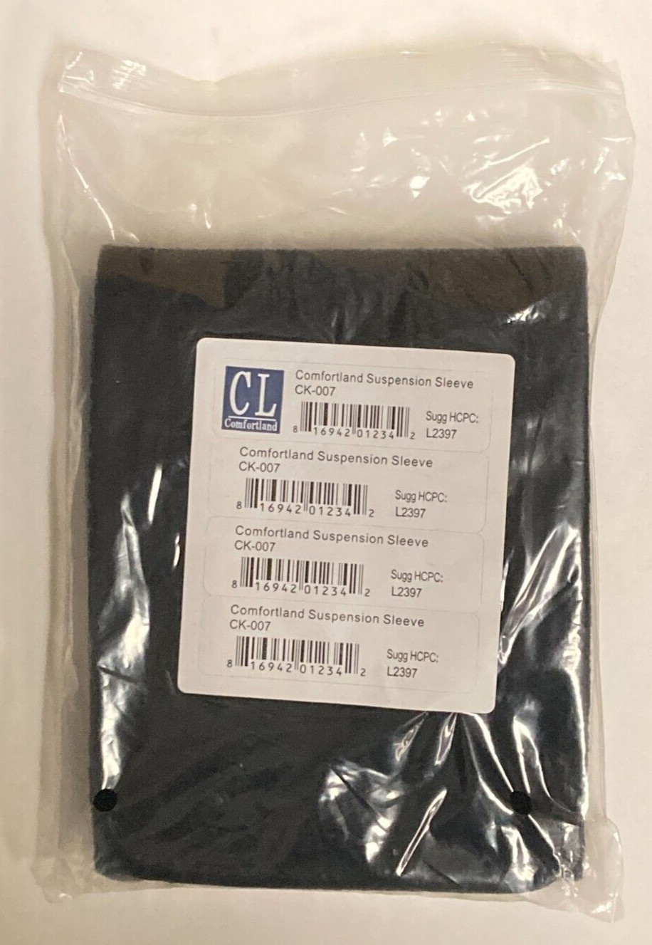 Comfortland CK-007 Knee Brace Suspension Sleeve L2397