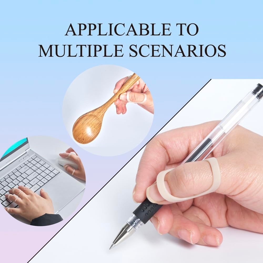 Oval Finger Splint 8 Pcs Finger Splints for Arthritis Mallet Finger Trigger F