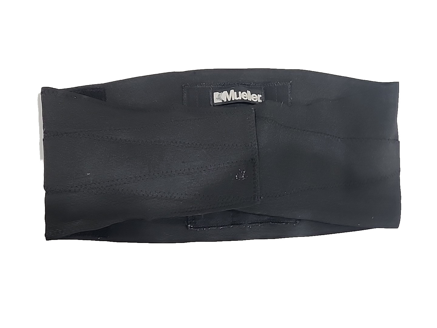 Mueller Adjustable Back Brace, Black, One Size Fits Most