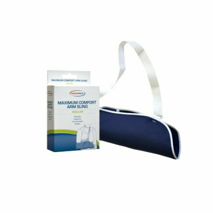 Surgipack 1642 Maximum Comfort Arm Sling – Adjustable & Reusable – Size Small