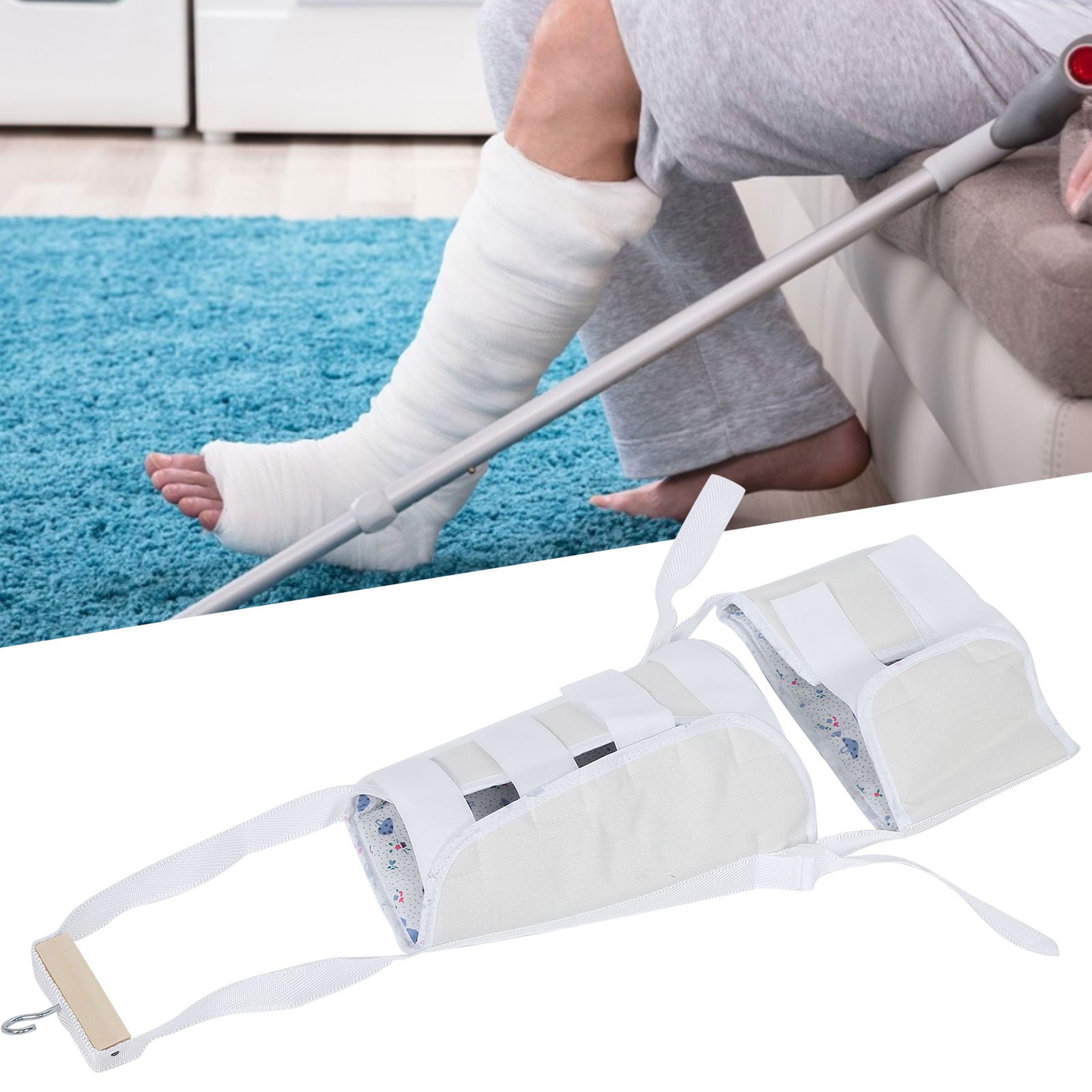 (67cm)Lower Limb Traction Strap Fracture Correction Recovery Leg Fixing WT
