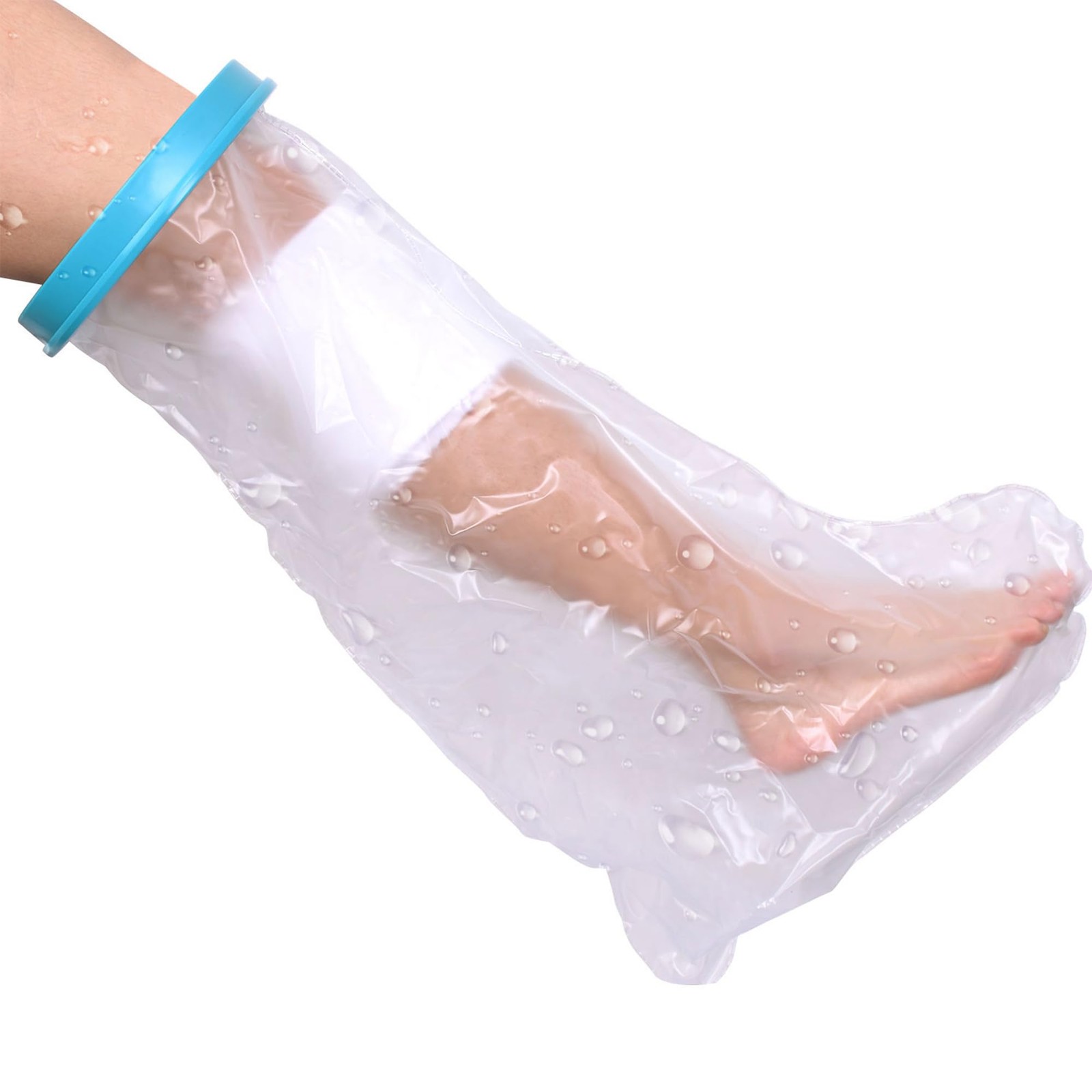 QBYVQQN Kids Cast Cover Waterproof Lower Leg Protector Soft Seal Shower LIKE