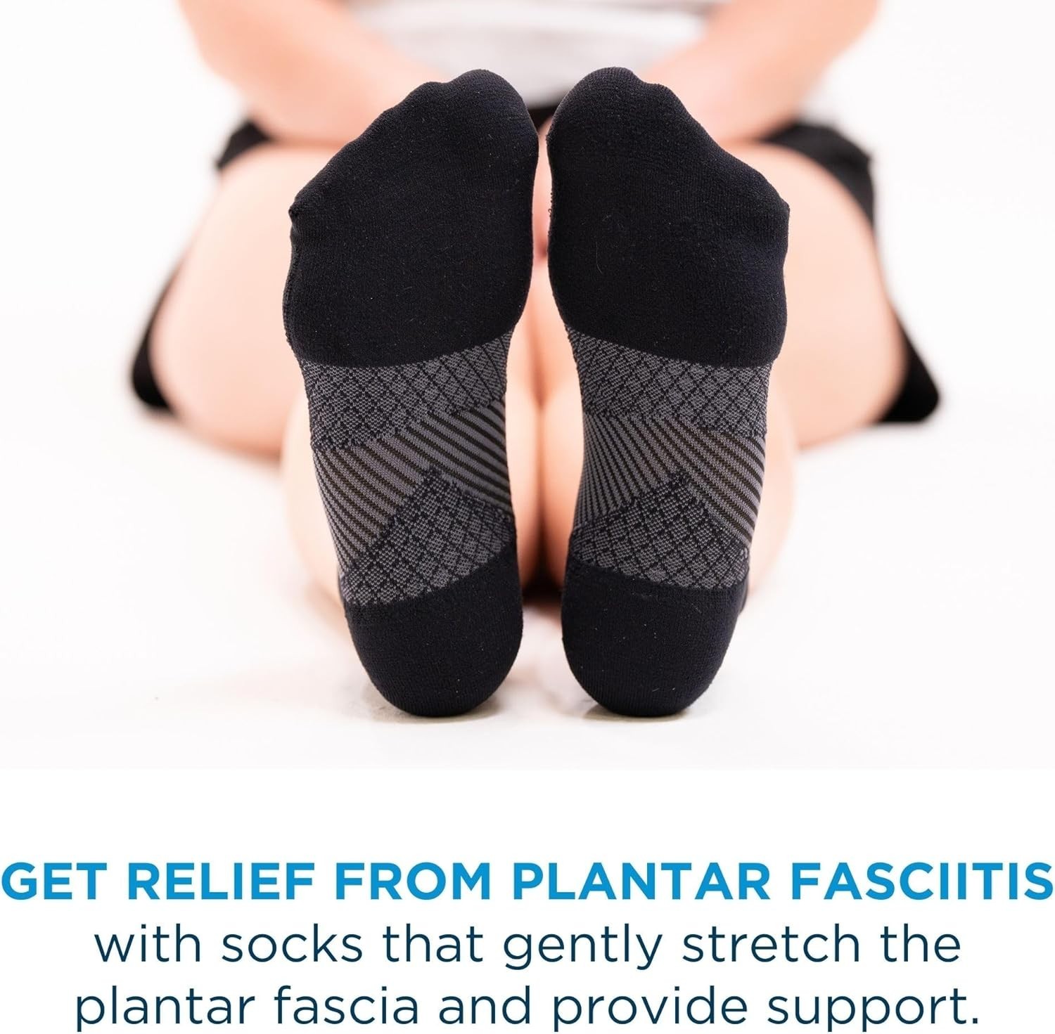 FS4 Orthotic Plantar Fasciitis Socks For Men & Women, Compression Socks for P…