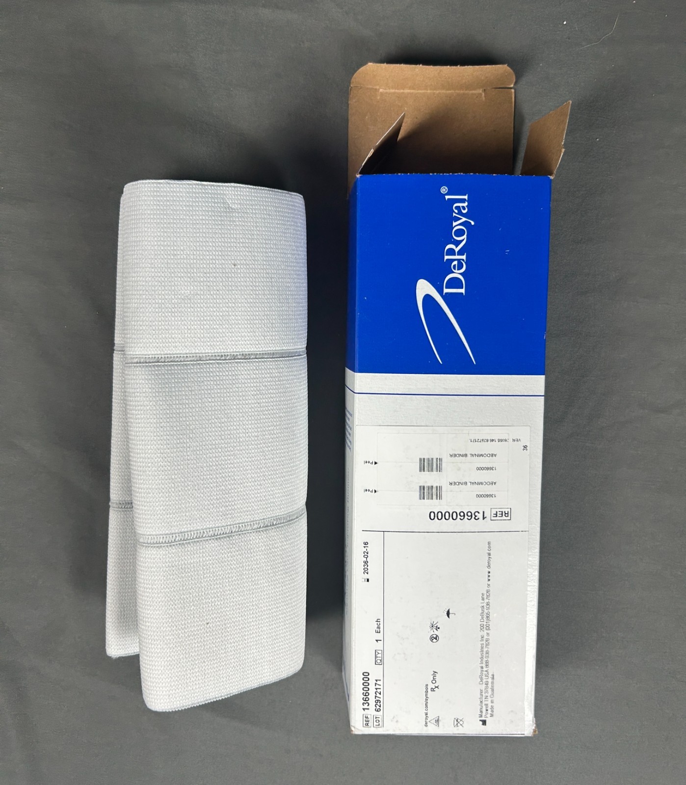 ProCare 9″ 3-Panel Abdominal Binder 62-74″ Ref 79-89210 Post Surgery Support NOB