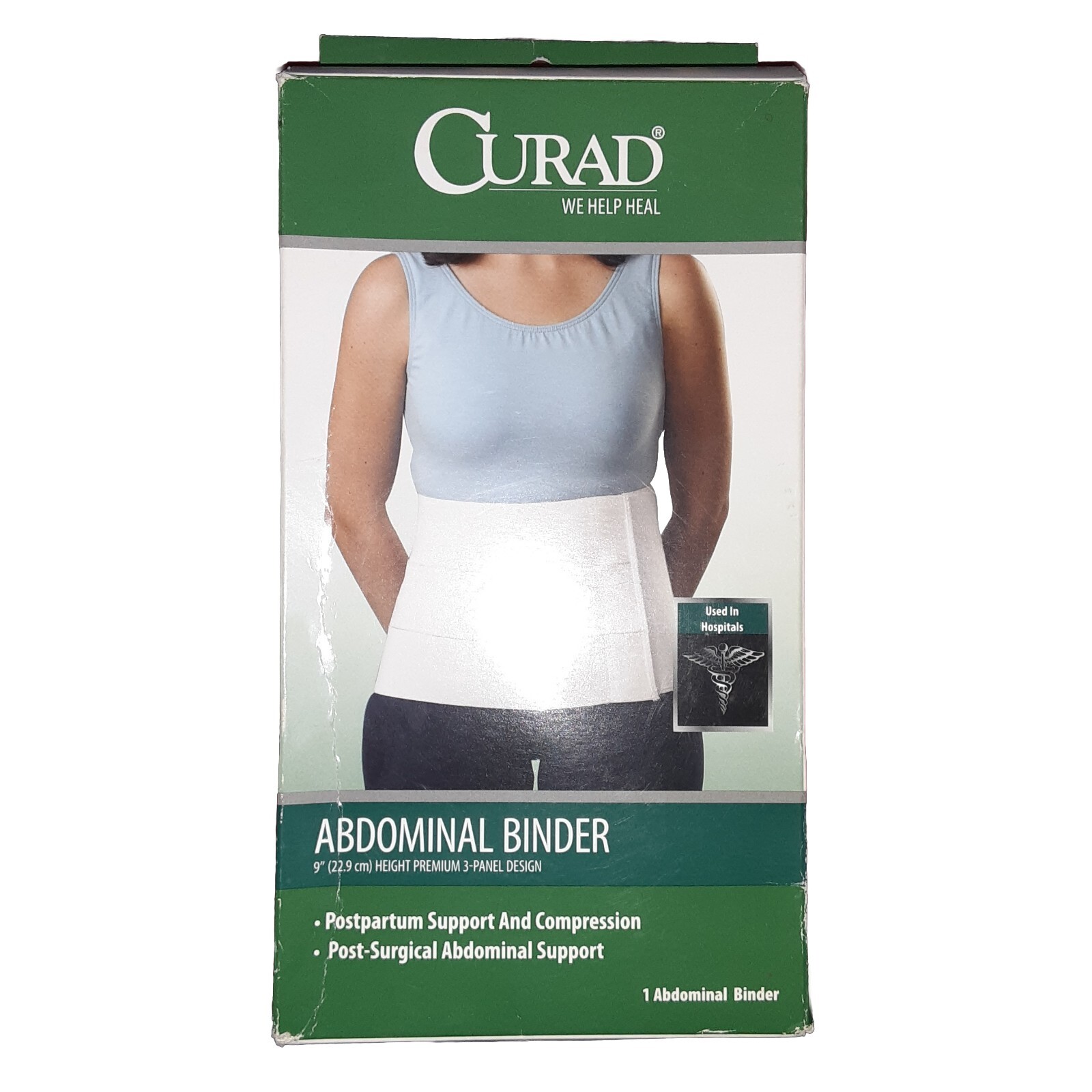 Curad Abdominal Binder Support Large/Extra Large Postpartum Post Surgical New