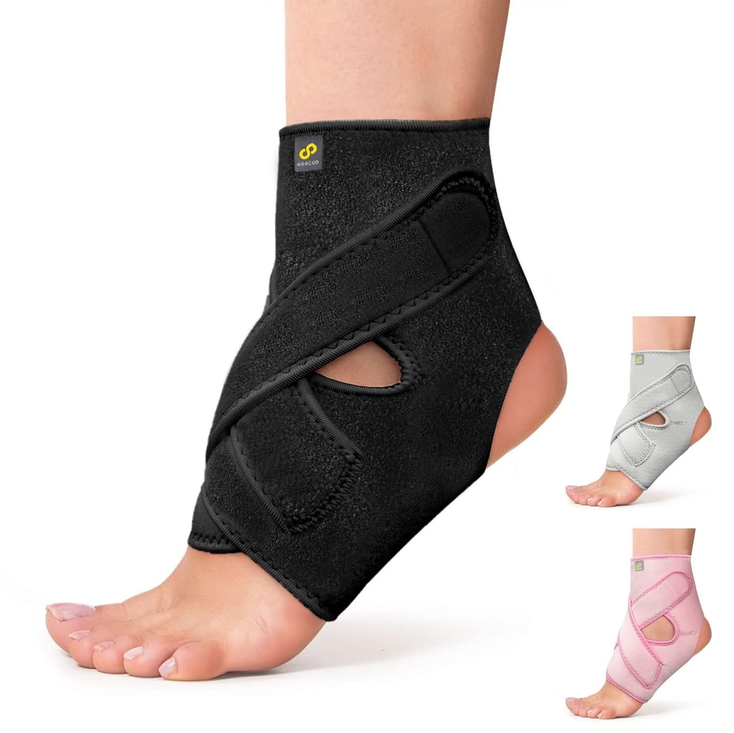 Lightweight Adjustable Ankle Support for Men & Women – Ideal for Sports Injuries