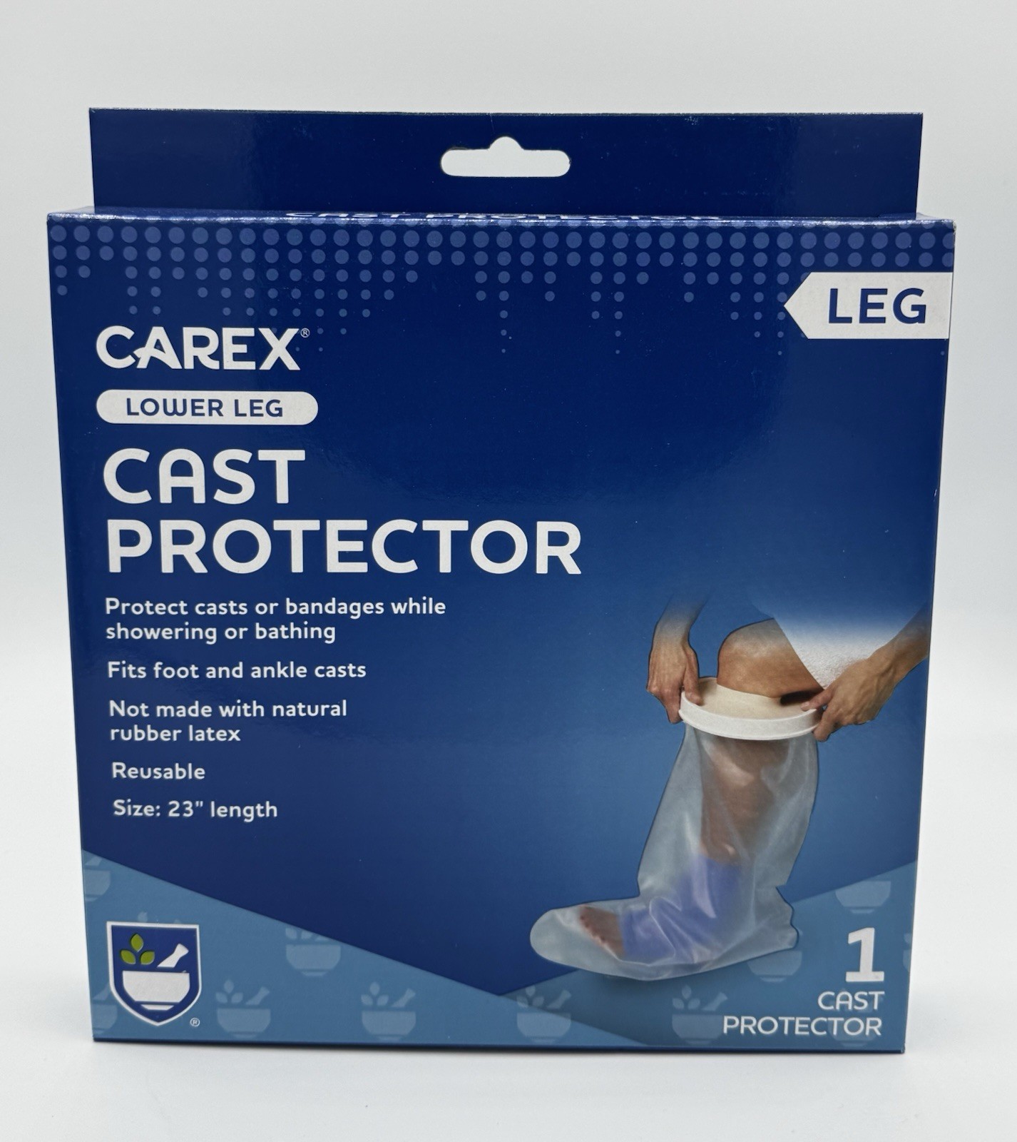 Carex Carex Cast Protector Lower Leg, 23″ Length