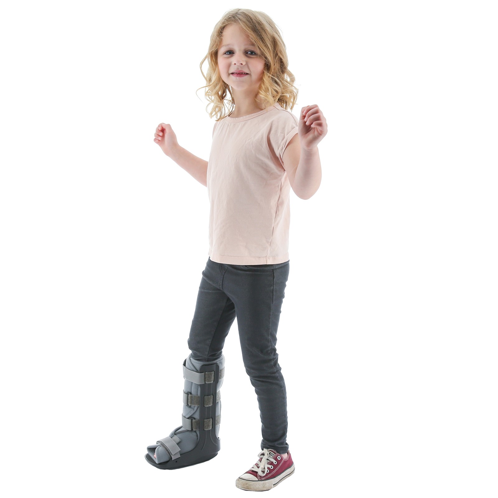 Swede-O Pediatric Walking Boot Helps Immobilize Ankle Sprains Fractures Injuries