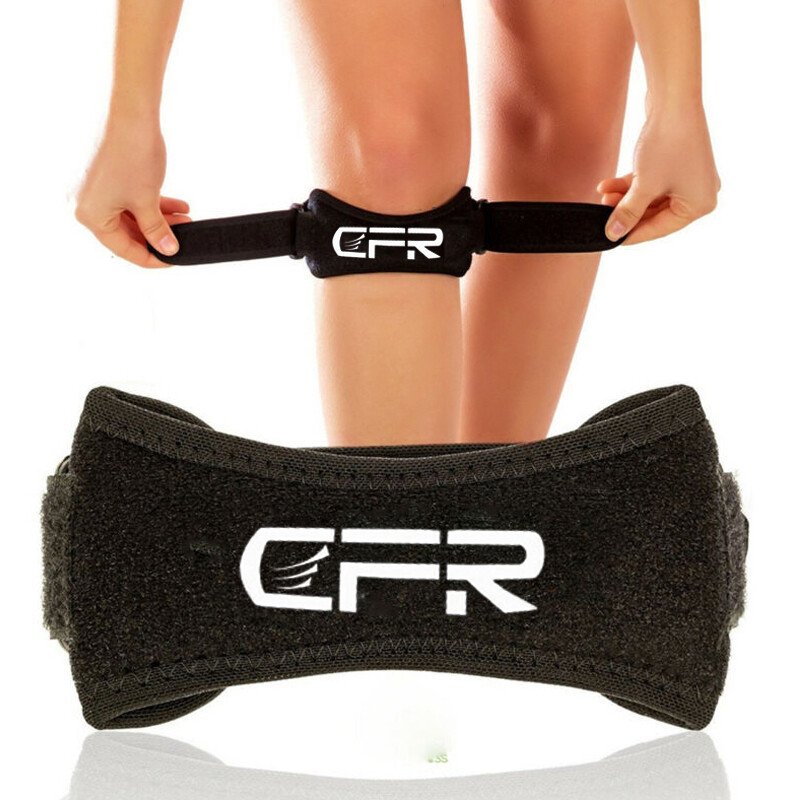 Knee Support Patella Stabilizer Strap Band Tendon Brace Pain Sports Gym Joint BM