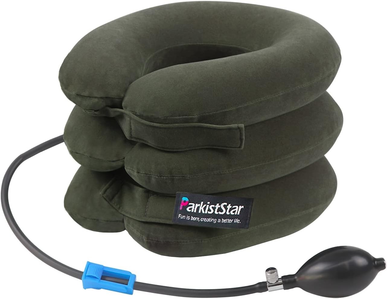 Lightweight Inflatable Cervical Device: Relief for Neck Discomfort & Stiffness