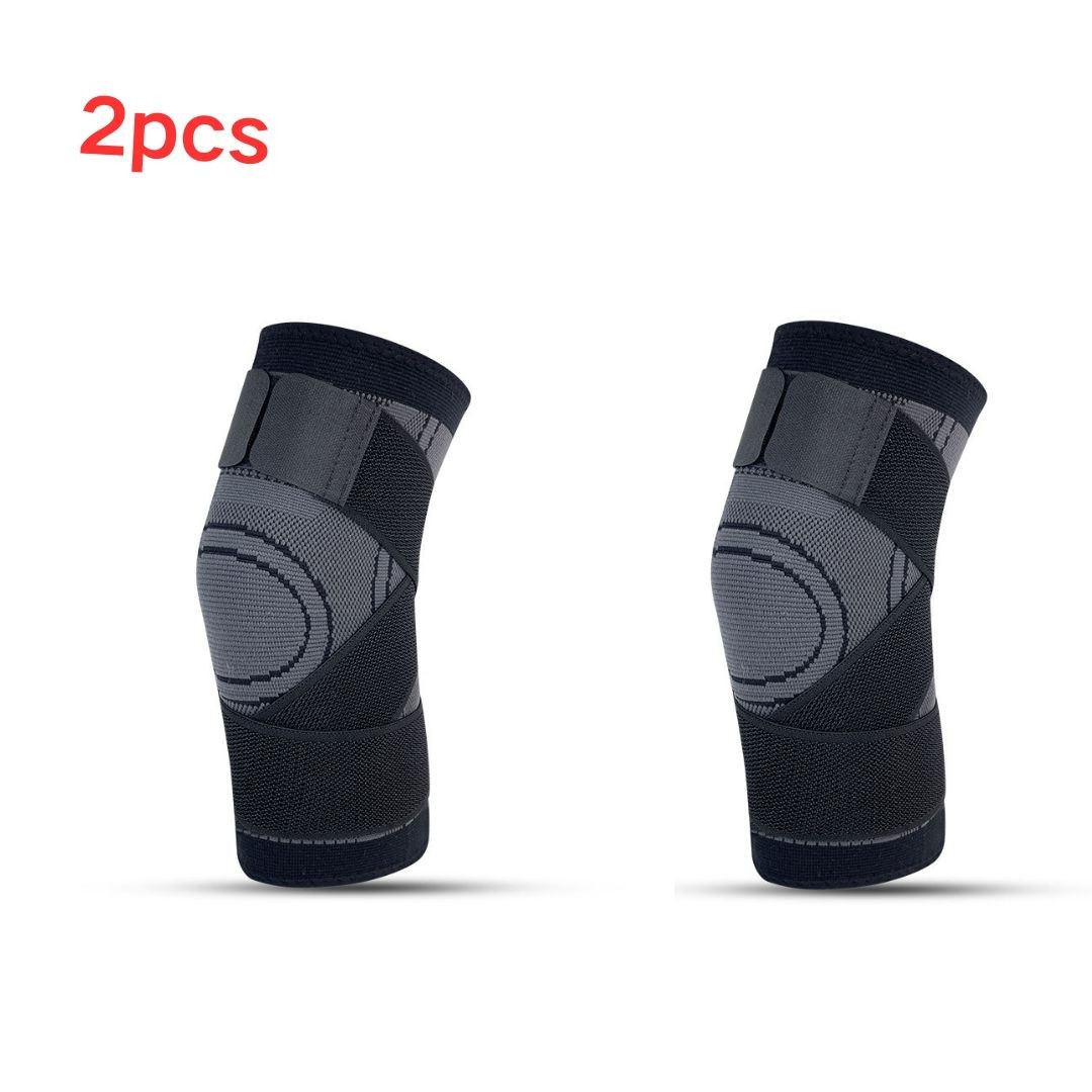 Knee Warmer Muscle Joint Care Compression Bandage Breathable Stretch MULTICOLOUR