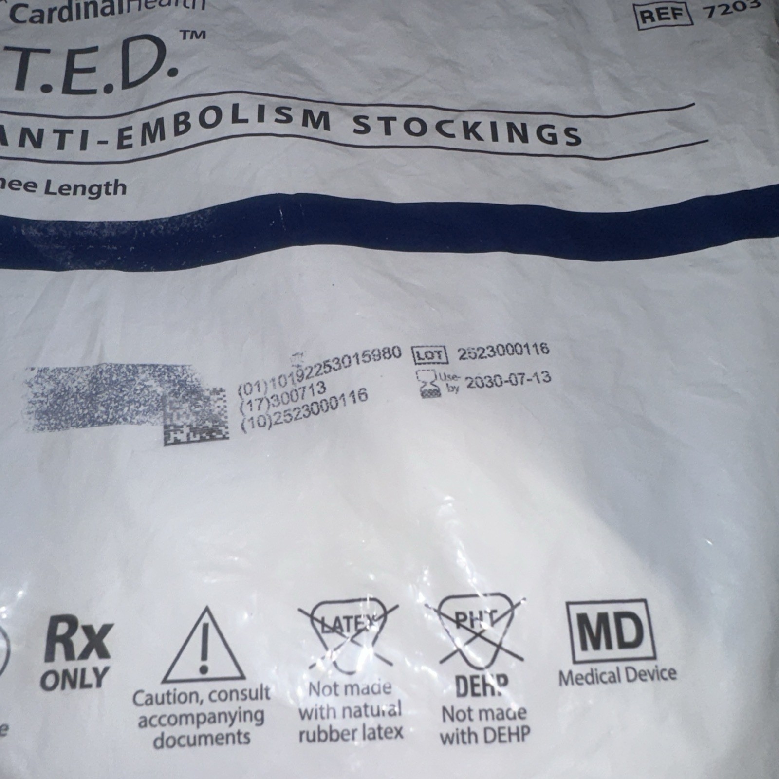 T.E.D. Knee-high Anti-embolism Stockings, Large /Regular 15-18In Calf, 1 Pair