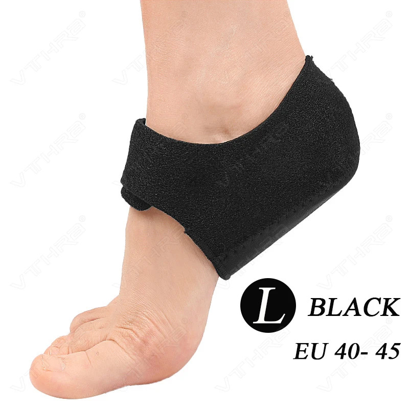 Pain Relief for Plantar Fasciitis Sock Worn Gel Heel Pad for Shoes Thin Sp